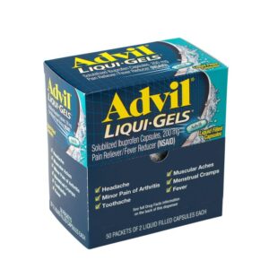 50 X 2'S ADVIL *LIQUI-GELS* POUCH