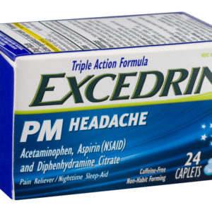 EXCEDRIN PM 24'S CAPLET