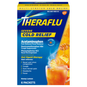THERAFLU YELLOW MULTI-SYMPTOM SEVERE COLD 6'S