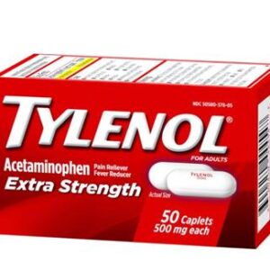 TYLENOL 50'S CAPLETS