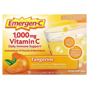 EMERGEN-C 30'S *TANGERINE* 1000MG VITAMIN C