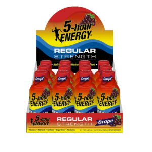 5 HOUR ENERGY **GRAPE** 12CT/BX