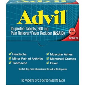 50 X 2'S REG ADVIL POUCH (24 BOXES/CASE)