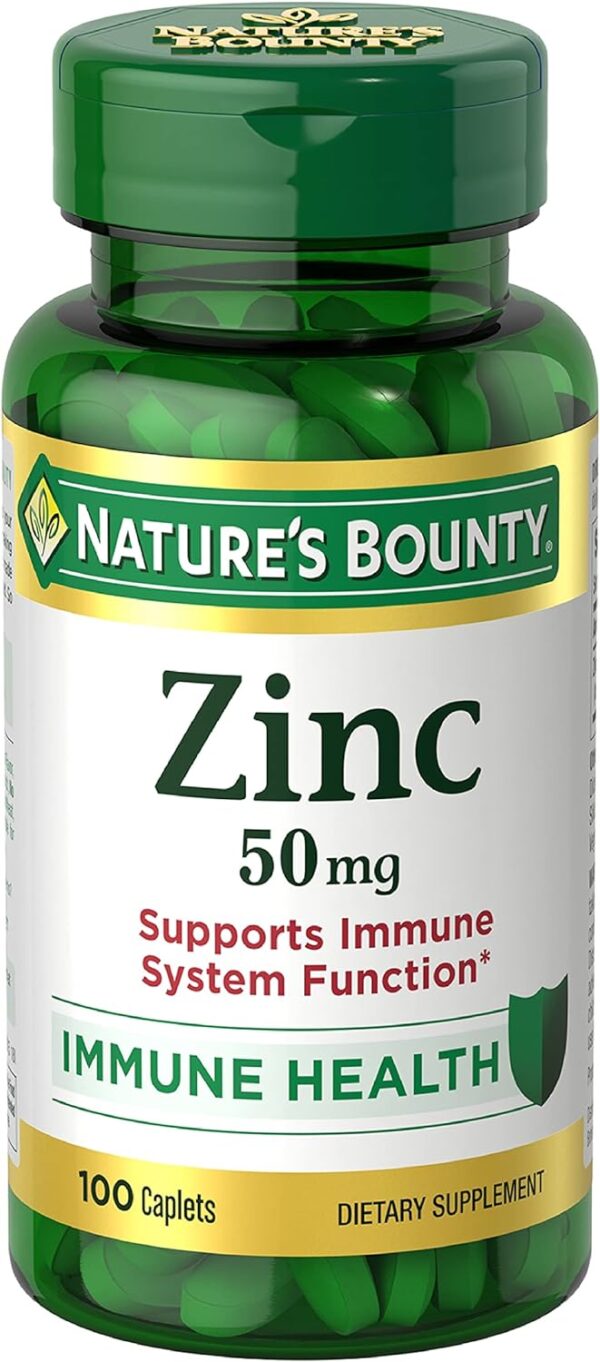 NATURE'S BOUNTY ZINC 50MG 100CT