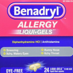BENADRYL 24'S *LIQUID-GELS