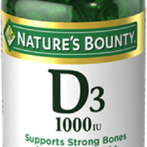 NATURE'S BOUNTY VITAMIN-D 1000 IU 120CT
