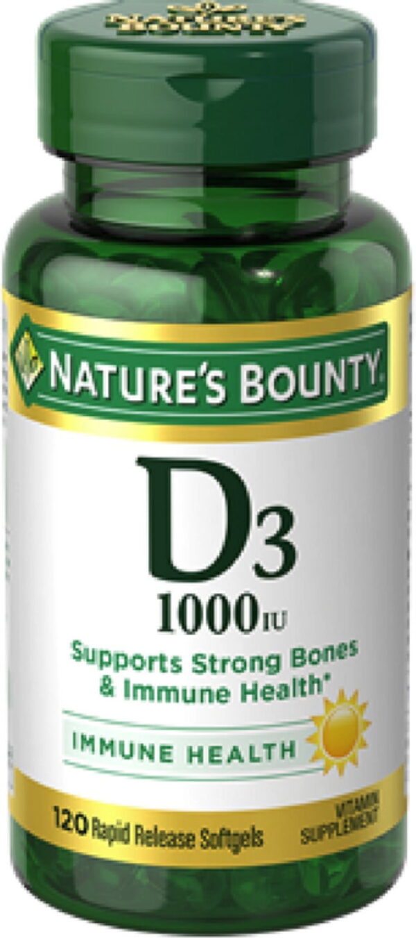 NATURE'S BOUNTY VITAMIN-D 1000 IU 120CT
