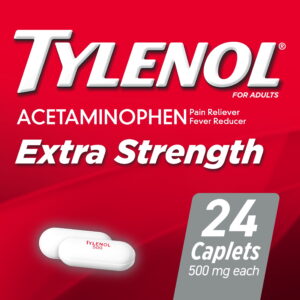 25 X 2'S TYLENOL CAPLETS POUCH