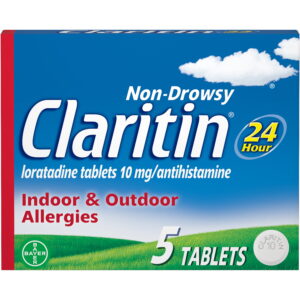 CLARITIN ALLERGY TAB 5'S