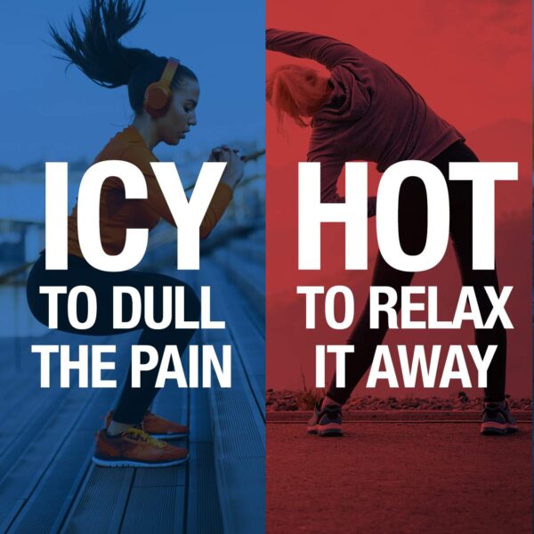 Icy Hot Original Pain Relieving Cream 1.25 oz. Powerful Pain Relief for Muscles & Joints White - Image 3