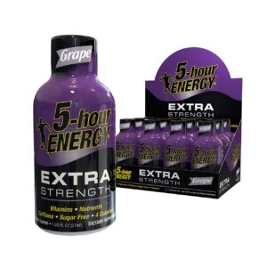 5 HOUR ENERGY *EX.STR. GRAPE* 12CT/BX