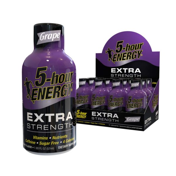 5 HOUR ENERGY *EX.STR. GRAPE* 12CT/BX