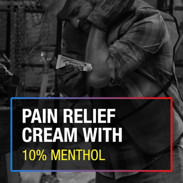 Icy Hot Original Pain Relieving Cream 1.25 oz. Powerful Pain Relief for Muscles & Joints White - Image 5