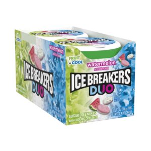 ICE BREAKERS DUO WATERMELON 1.3OZ 8CT/BOX