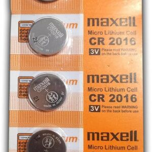 CR-2016 MAXELL/SONY/ENERGIZER LITHIUM BATTERY(5PCS/CARD)