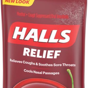 HALLS USA BAG 30'S CHERRY 12CT/BOX