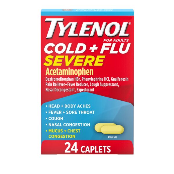 50 X 2'S TYL COLD & FLU SEVERE
