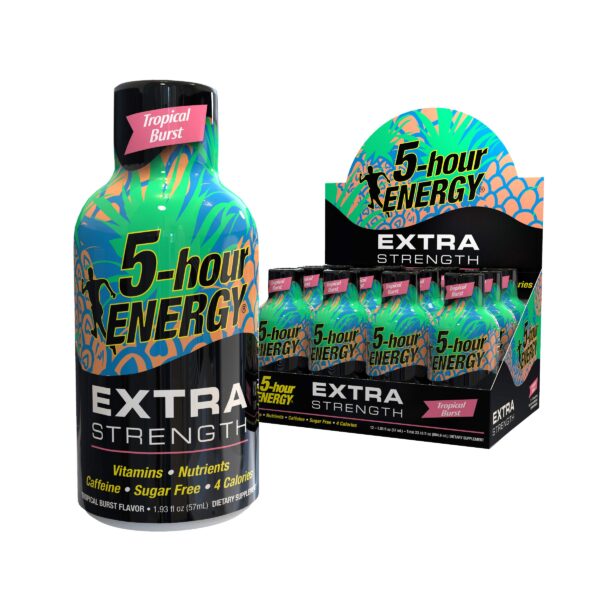 5 HOUR ENERGY *EX.STR TROPICAL BURST* 12CT/BX