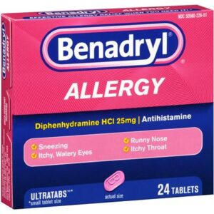 25 X 2'S BENADRYL POUCH