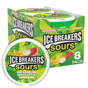 ICE BREAKERS SOURS FRUIT 1.5OZ 8CT/BOX