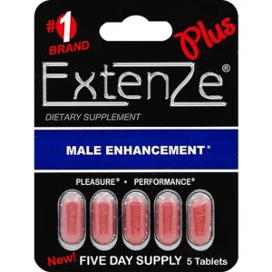 EXTENZE PLUS *5 PILL*MALE 12CT