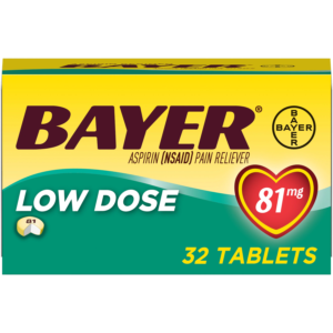 BAYER LOWDOSE 81MG 32'S TABLE
