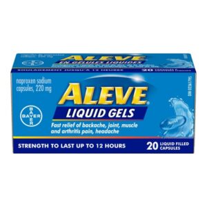 ALEVE LIQUID GELS 20'S