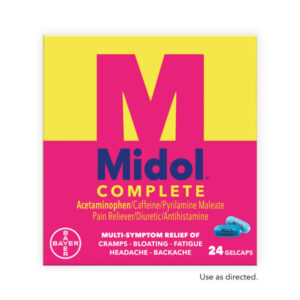 25 X 2'S MIDOL POUCH