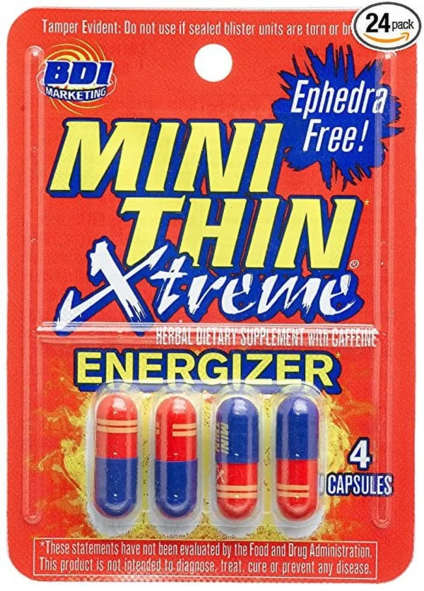 MINI THIN XTREME 4CT CAPLETS 24 BLISTERS