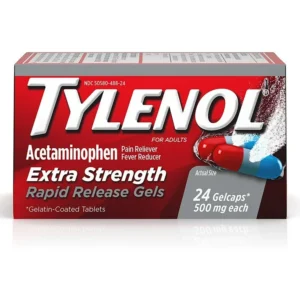TYLENOL RAPID RELEASE GELCAP 24'S