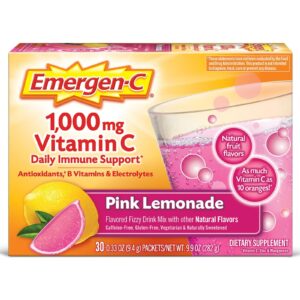 EMERGEN-C 30'S *PINK LEMONADE* 1000MG VITAMIN C