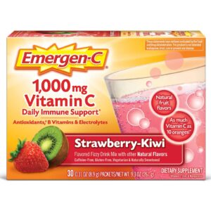 EMERGEN-C 30'S STRAWBERRY KIWI 1000MG VITAMIN C