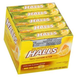 HALLS USA HONEY-LEMON 20CT