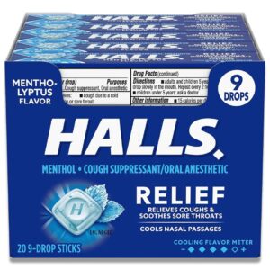 HALLS USA MENTHOLYPTUS 20CT