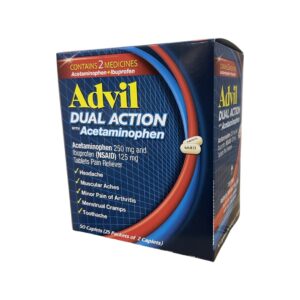 25 X 2'S ADVIL DUAL ACTION