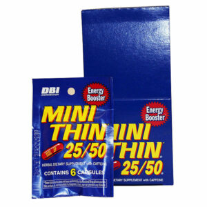 MINI**EFEDRA FREE 6CT*CAPS 24 BLISTER 25/50