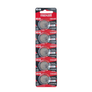 CR-2025 MAXELL/SONY/ENERGIZER LITHIUM BATTERY (5PCS/CARD)