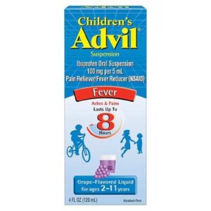 ADVIL CHILDREN'S ELIXER 4OZ GRAPE