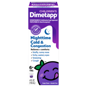 DIMETAPP NIGHT COLD&CONGESTION CHILDREN'S 4OZ