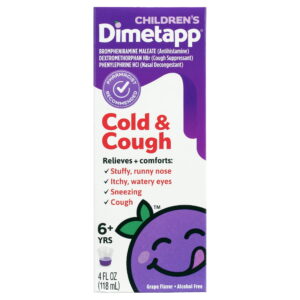 DIMETAPP COLD &COUGH 4OZ GRAPE CHILDREN'S