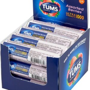 TUMS **12'S ULTRA STRENGTH BERRIES 12ROLLS