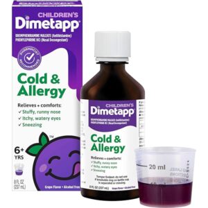DIMETAPP ELIXER COLD & ALLERGY 4OZ CHILDREN'S