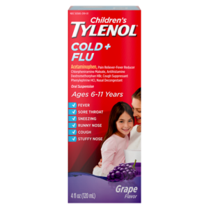 TYLENOL CHILDREN'S 4OZ *COLD+ FLU*