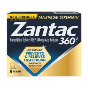 ZANTAC 360 20MG TABLET 8CT